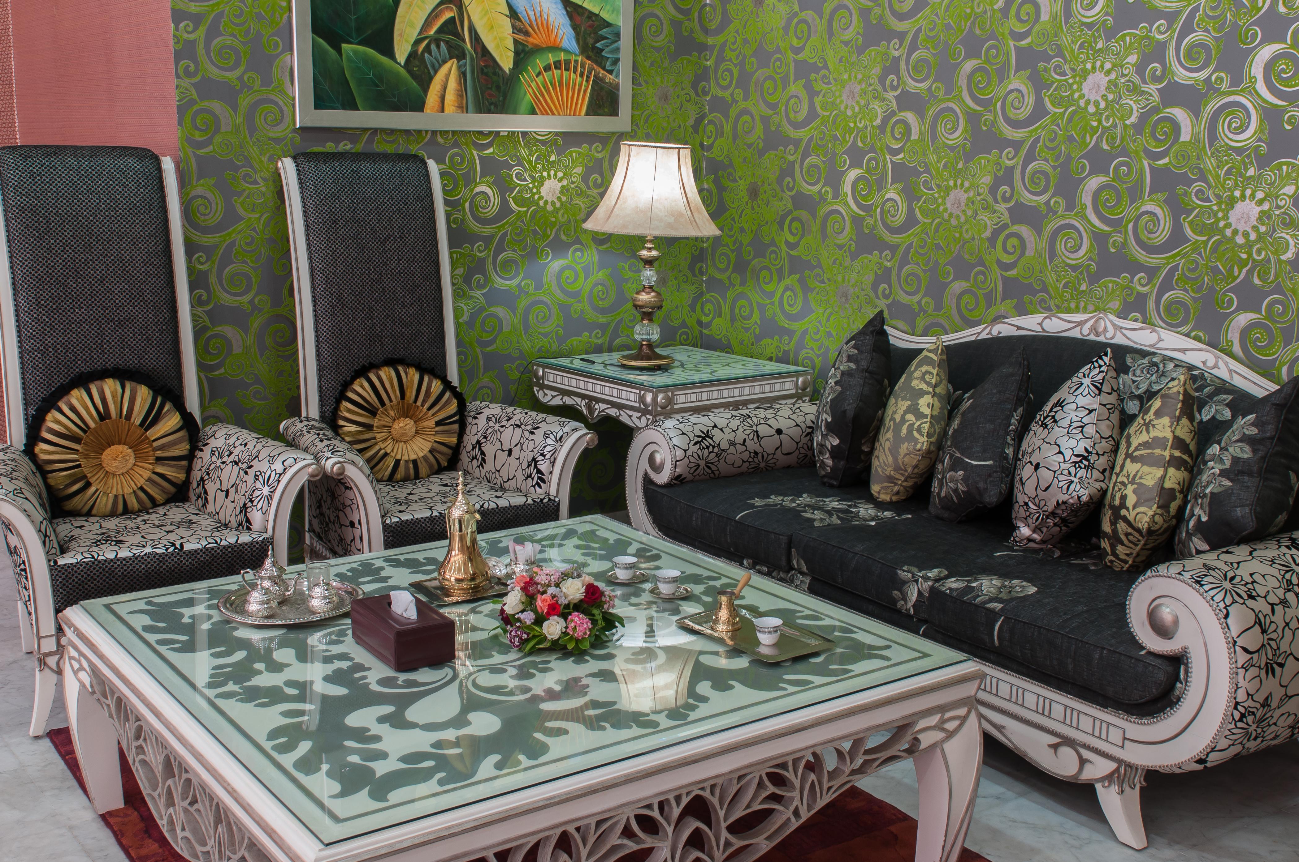 Royal Mirage Deluxe Hotel Marrakesh Eksteriør billede A living room