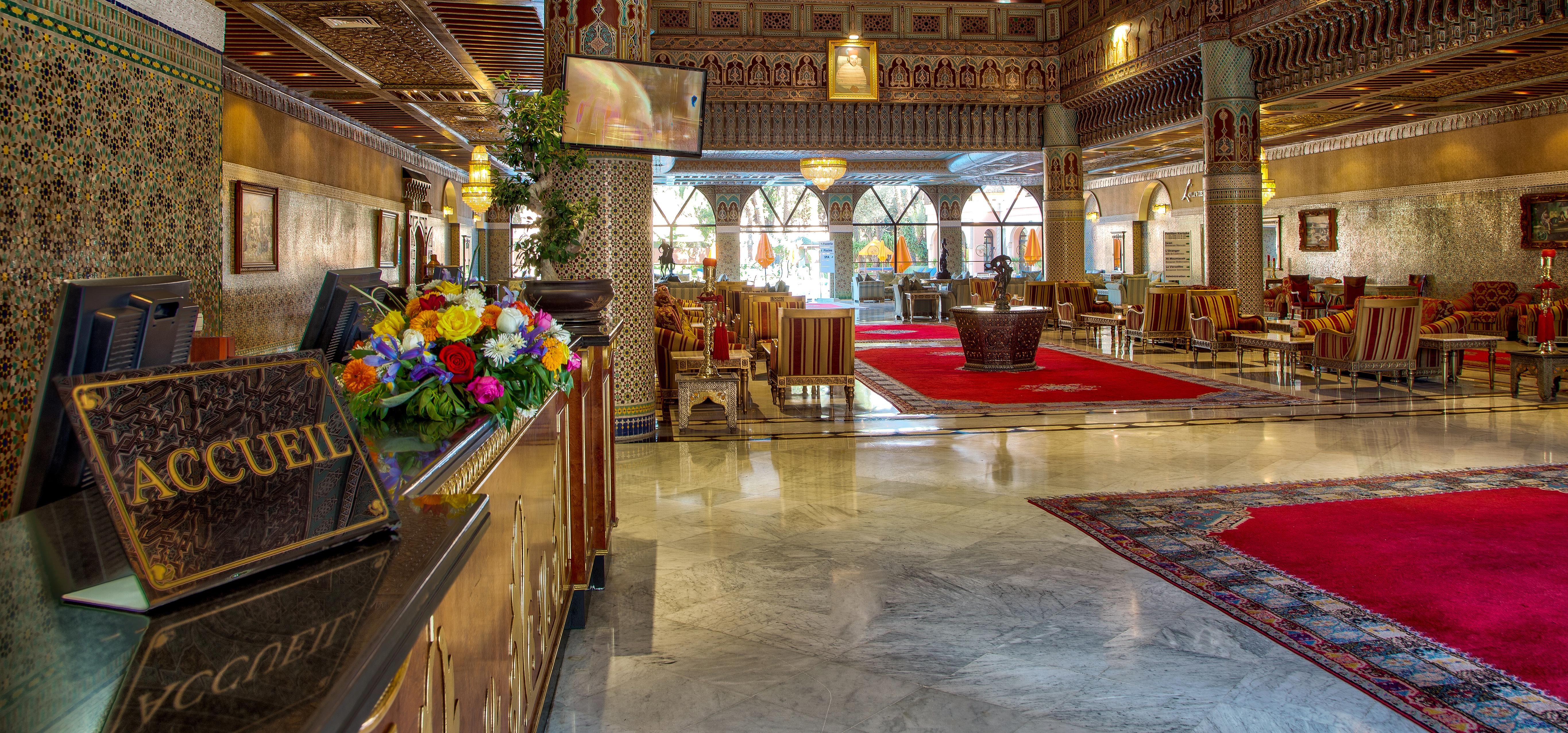 Royal Mirage Deluxe Hotel Marrakesh Eksteriør billede Lobby