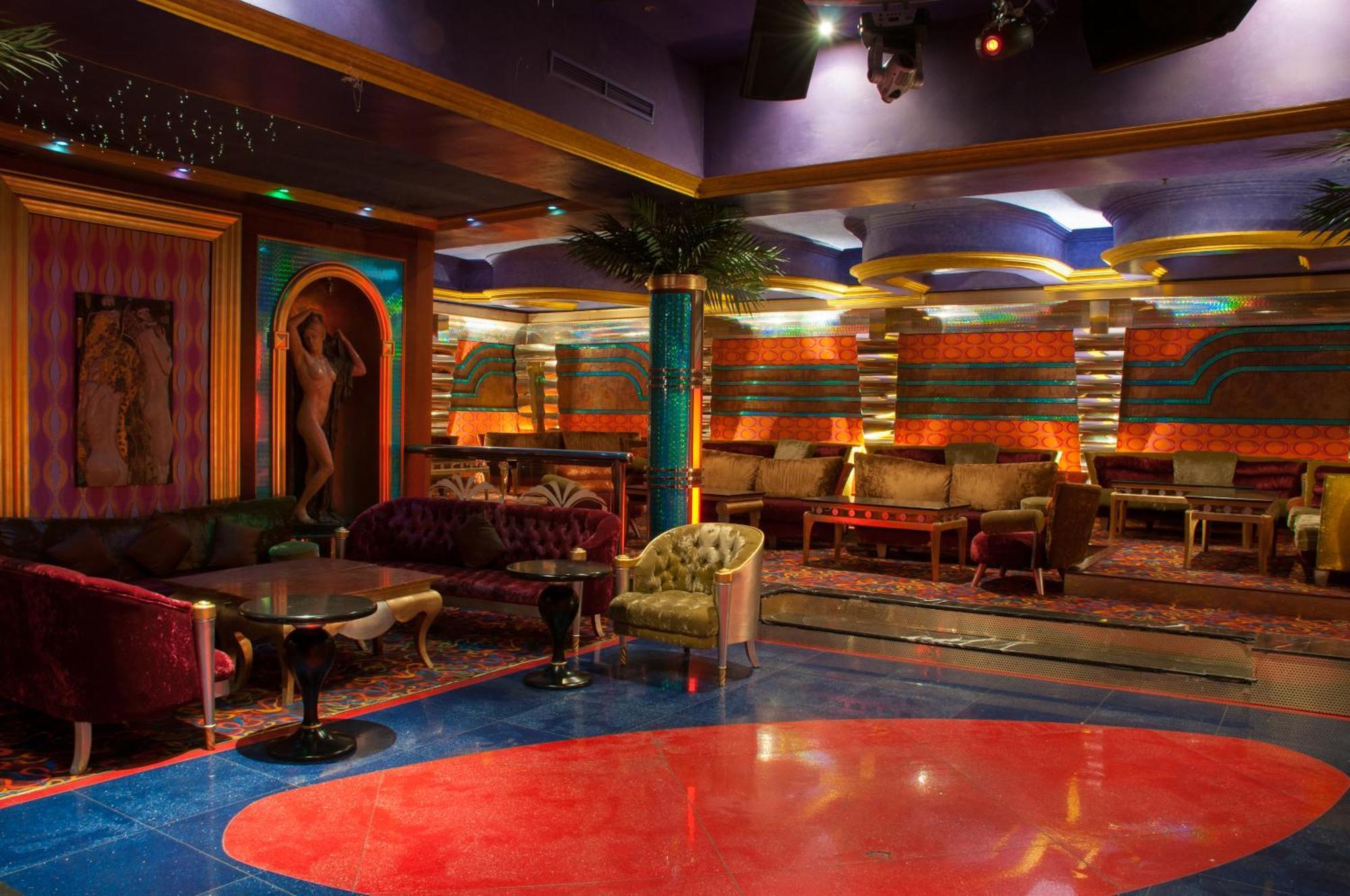 Royal Mirage Deluxe Hotel Marrakesh Eksteriør billede The interior of the nightclub
